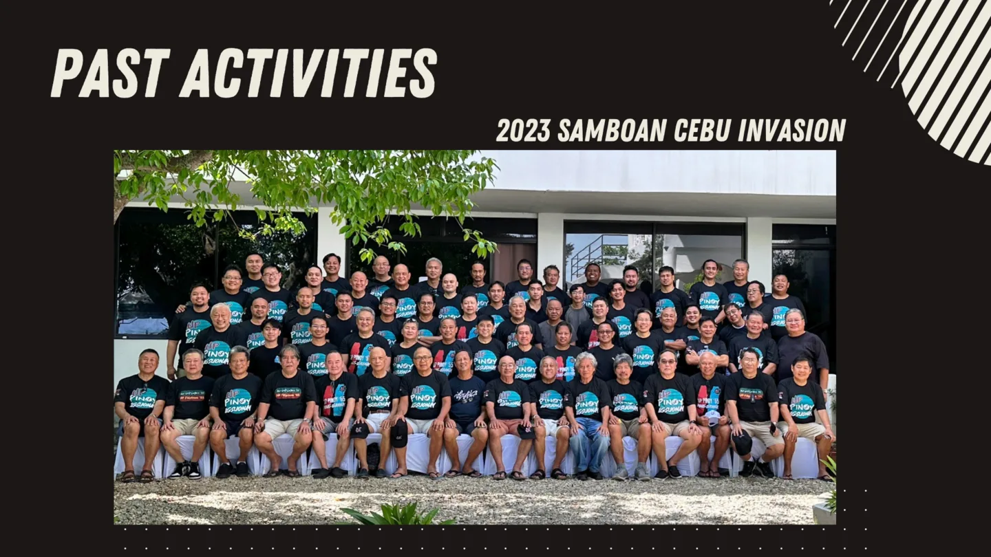 UPBF 55 2023 Samboan Cebu invasion group photo.